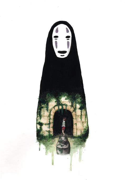 Spirited Away Fanart No Face