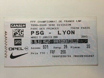 Psg Tickets