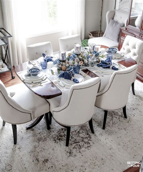 Beautiful & Elegant decorate dining room table ideas for your next dinner party
