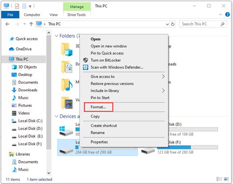 How to Format C Drive in Windows 10 - MiniTool