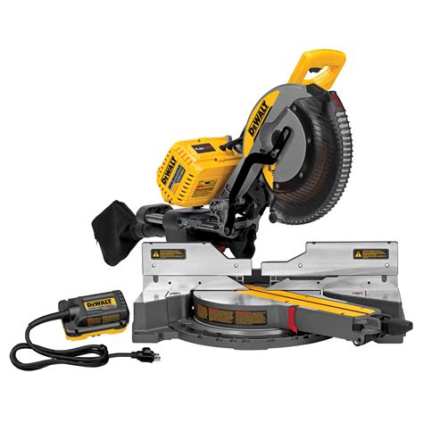 DEWALT 120V FlexVolt 12" Dual Bevel Sliding Mitre Saw With AC Adaptor TYW906 (DHS790AB) | Shop ...