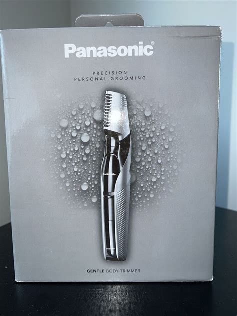 Panasonic ER-GK60-S Cordless Body Trimmer & Groomer W/ Travel Case Men ...