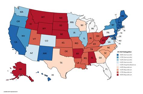 116th US House of Representatives Representation (current) : r/MapPorn