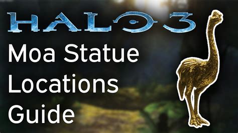 Halo 3 - All Hidden Moa Statue Locations Guide - YouTube