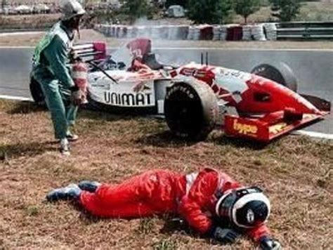 Indy/Formula One: Fatal and Non Fatal Crash Photos (Stop Motion, Color ...