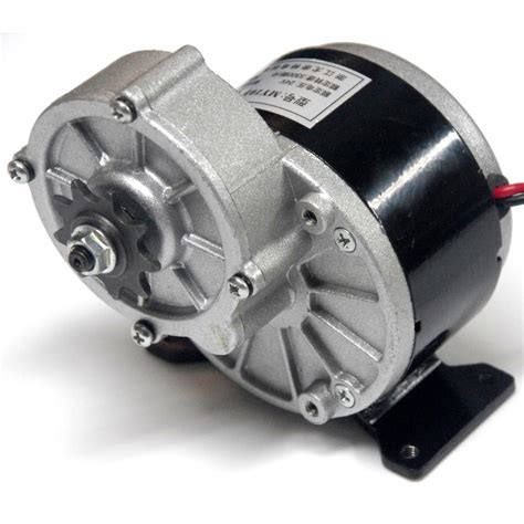 United MY1016Z 250W, 24V DC Brushed Gear Motor, 400 RPM