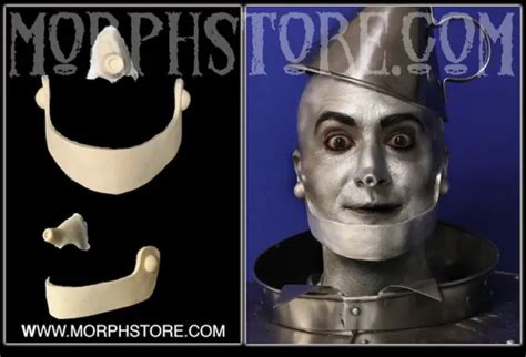 FOAM LATEX/WIZARD OF OZ Tin Man/Face/Brows/Mask $36.00 - PicClick