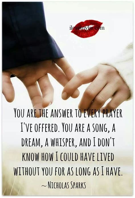 Answer to my prayers | Romantic love quotes, Romantic quotes ...