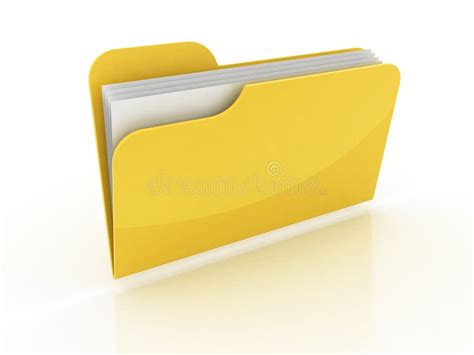 3d Folder Icon Royalty Free Stock Photo - Image: 16095125