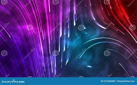 Fiber Dreams: a Mesmerizing 4K Animation Featuring 3D Particle Technology. Stock Illustration ...