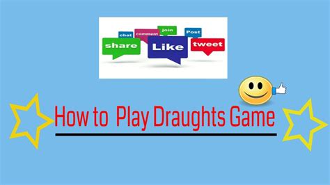 How to Play Draughts Game - YouTube