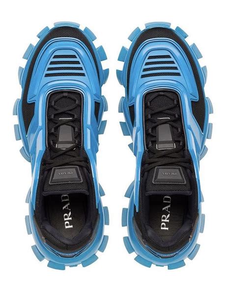 PRADA FALL 2019 Menswear CLOUDBUST THUNDER SNEAKER / Blue Colorway | Exclusive shoes, Sneakers ...