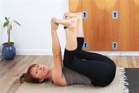 How to do Happy Baby pose - modifications & variations - Di Hickman