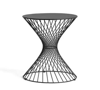 Round Nested Black Metal Wire Side Table - Buy Wire Coffee Table,Metal ...