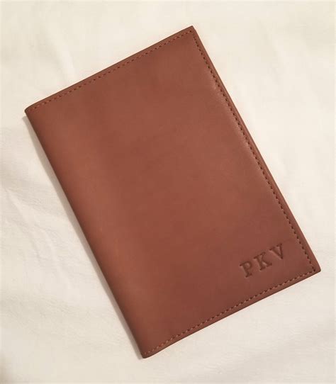 Personalized Leather Passport Cover - Etsy