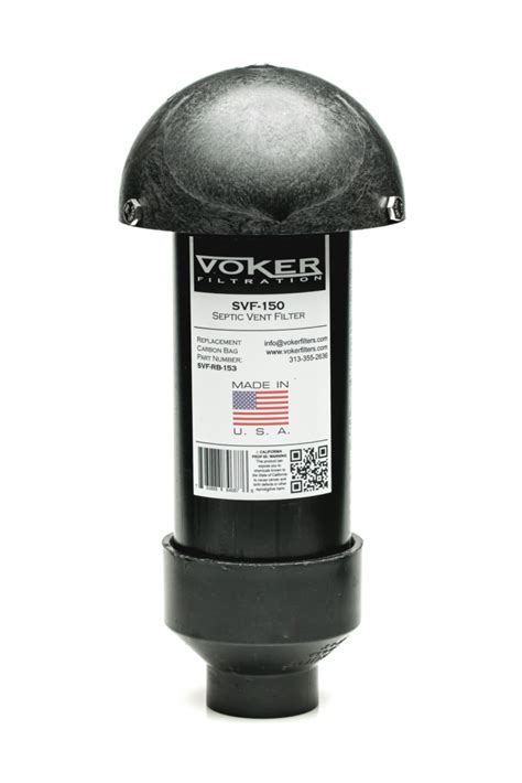 Voker Stack Vent Filter (1.5") - Voker Filters