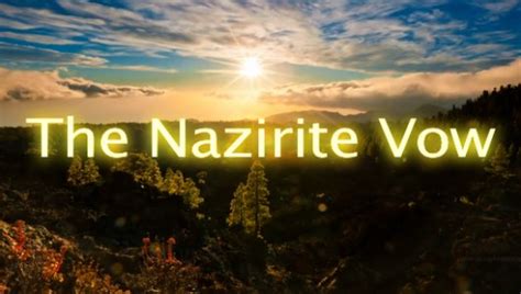 The Nazirite Vow – Sharing in God’s Wonder – Naso – June 11 – Jewels of Judaism