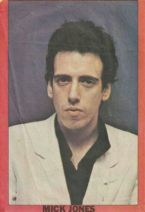 Mick Jones, the Clash | Mick jones, The clash, Joe strummer