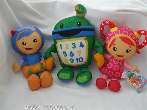 TEAM UMIZOOMI PLUSH TOYS TEAM UMIZOOMI TOYS GEO PLUSH BOT PLUSH MILLI ...