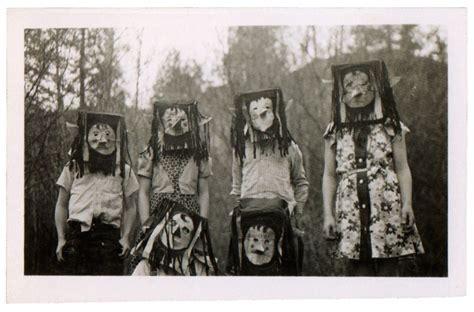 Creepy Vintage Children's Halloween Costumes