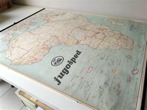 Vintage Map of Africa / Wall Art / Home Decor/ 80s - Etsy