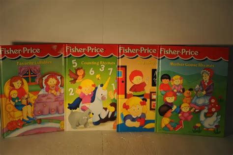 CHILDREN'S BOOKS FISHER Price Mother Goose Rhymes, Rhyming ABC, Counting Rhymes $7.99 - PicClick