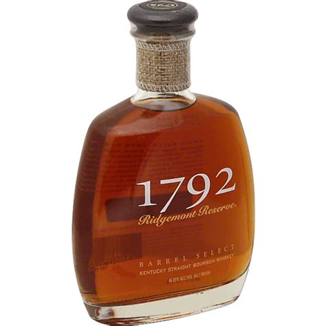 1792 1792 Whiskey, Kentucky Straight Bourbon, Barrel Select | Buehler's