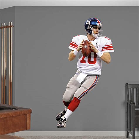 Life-Size Eli Manning Super Bowl XLVI MVP Wall Decal | Shop Fathead® for New York Giants Decor