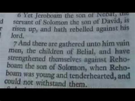 1 Kings 15 Abijah King of Judah