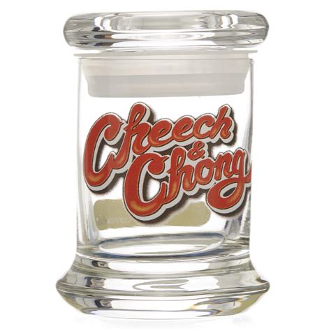 Cheech & Chong Cannafresh Cheech & Chong P-S2 Glass Jar Rolling Papers & Supplies | GoSensi