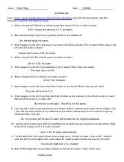 pH scale basics - PhET lab.pdf - Name: Ryan Riley Date: 9/29/22 Acid ...