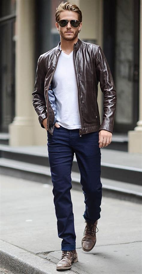 Picture Of casual men’s look with a jacket