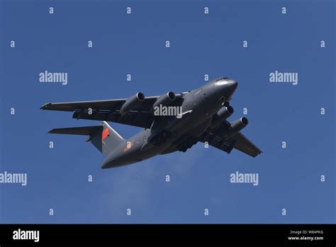 A Xian Y-20 military transport aircraft, commonly known by its nickname ...