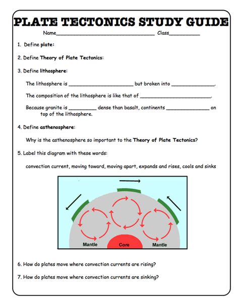 Volcanoes And Plate Tectonics Worksheet Answers – Worksheets Samples