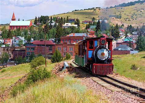 Cripple Creek Victor Narrow Gauge Train Photograph by Steven Krull ...