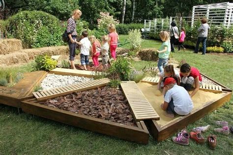 Sensory garden | Toddler playground, Outdoor play spaces, Natural playground