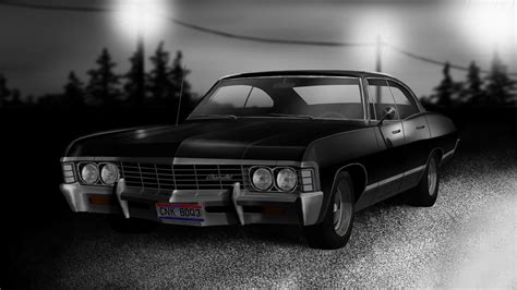 Supernatural Impala Wallpaper - WallpaperSafari