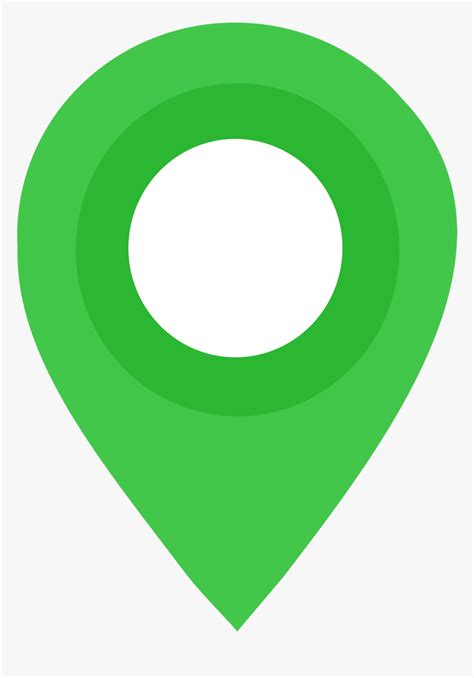 Pin Icon Green Png , Png Download - Green Location Pin Png, Transparent Png - kindpng