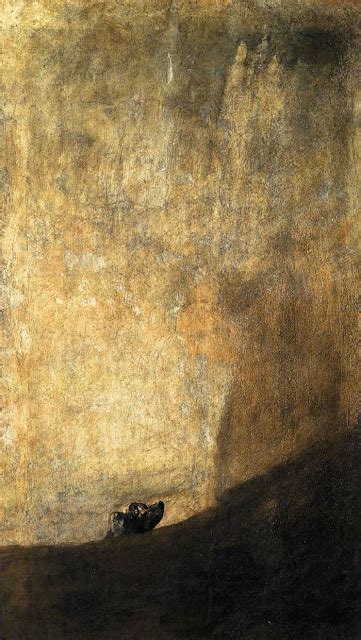 Reality Bites: Bite 106: Francisco de Goya - The Dog, 1819-23