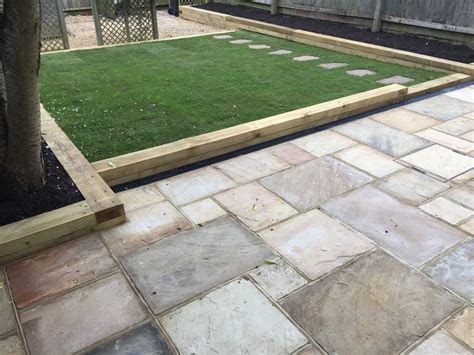 Indian Sandstone Patio - Prestige Refurbishments