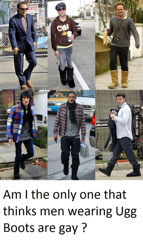 Men wearing Ugg Boots - 9GAG