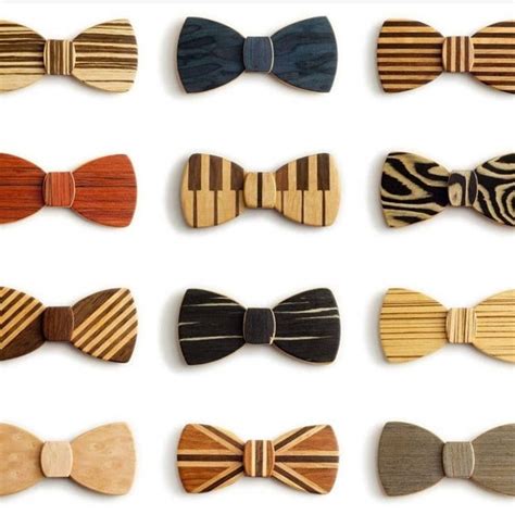 Wooden Bow Tie - Etsy