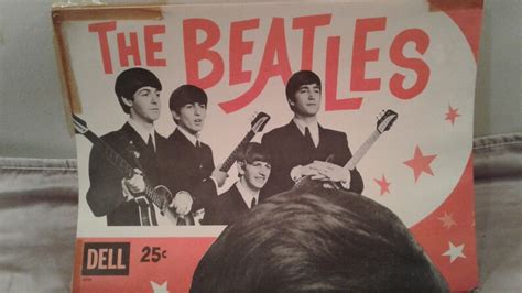 Original The Beatles Poster 1964 Large Dell Advertising Rare | Etsy