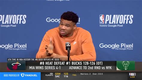 Giannis Antetokounmpo Gives Life Advice After Playoff Exit