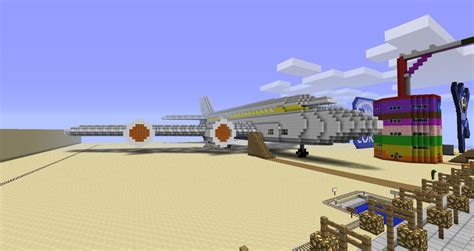 Boeing 747 Minecraft Map