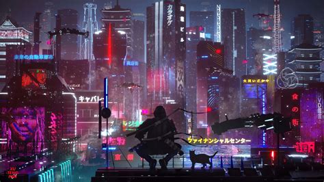 Tokyo Future State Warrior With Cat 4k - 4k Wallpapers - 40.000+ ipad wallpapers 4k - 4k ...