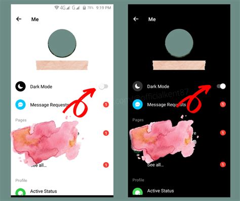 How to Enable Dark Mode in Messenger - TurboFuture