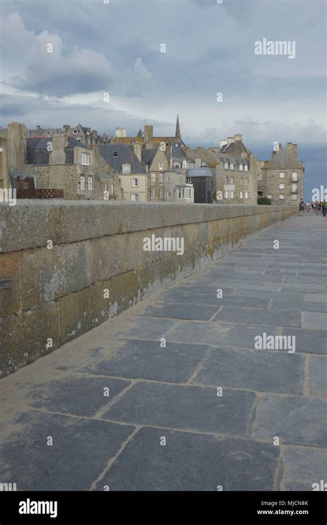 Old Town of Saint Malo Stock Photo - Alamy