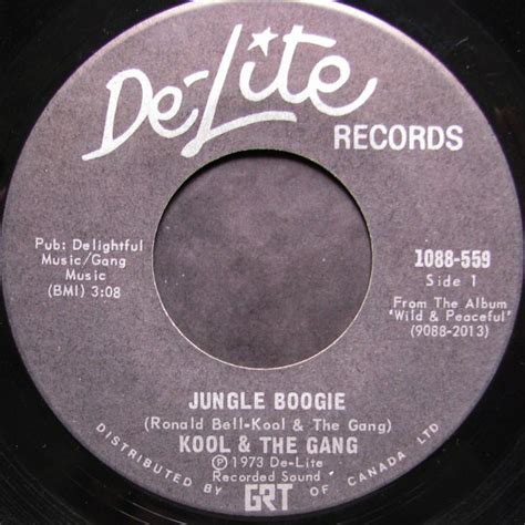 Kool And The Gang* - Jungle Boogie / North, East, South, West (1973 ...