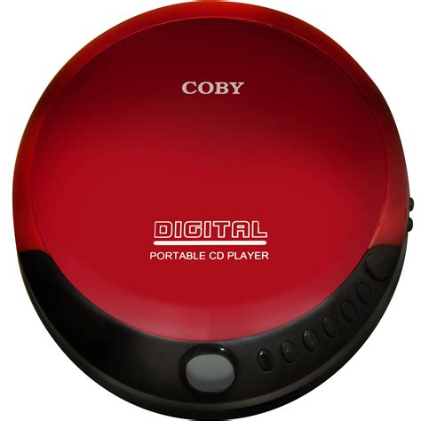 Coby Portable CD Player (Red) CD-190-RED B&H Photo Video